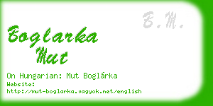 boglarka mut business card